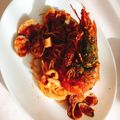 ♥ありちゃん♥'s cooksnap of when they made 本格*魚介のトマトクリームスープパスタ.