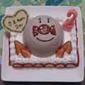 さくわら♪'s cooksnap of when they made 誕生日☆子供向けアンパンマンケーキ.