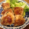 moripu's cooksnap of when they made 大葉とレンコンの甘辛肉巻き.
