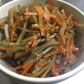 applesaki's cooksnap of when they made 定番★きんぴらごぼう.