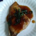 すけまほ's cooksnap of when they made 梅香る♡鰤の照り焼き。.