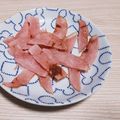 アクセル☆'s cooksnap of when they made 試してみて！ハム〜ベーコン.