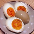 ゆったん's cooksnap of when they made 超簡単！しみしみ煮卵★みりんと醤油で。.