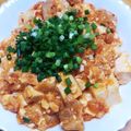 ellie21's cooksnap of when they made 鶏チリ豆腐☆鶏肉で「エビチリ風」に.