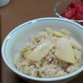 kuro～'s cooksnap of when they made めっけもん♪たけのこの炊き込みご飯.
