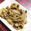 さやサン's cooksnap of when they made 牛肉とたまねぎのにんにく醤油スタミナ焼き.