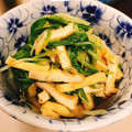 ☆糖質減らしてます☆'s cooksnap of when they made 水菜と油揚げの煮物.