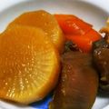 クックW2OESC☆'s cooksnap of when they made 圧力鍋で簡単♪牛筋と大根の煮物.