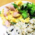 ゆけり３兄弟's cooksnap of when they made 魚肉ソーセージnoスクランブルegg♥.