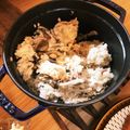 yuki7mizu's cooksnap of when they made STAUBで炊き込みごはん.
