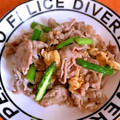 ♡ぴゅぴ♡'s cooksnap of when they made 豚肉とにんにくの芽のオイスター炒め♡.