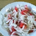 ふみこばあ's cooksnap of when they made トマト＆オニオンのマリネサラダ.