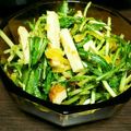 ♡ちぃﾀﾝまま♡'s cooksnap of when they made 水菜とたくあんのごまサラダ.