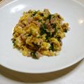 sunbright's cooksnap of when they made 春の山菜コシアブラ入りスクランブルエッグ.