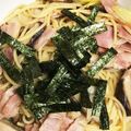 なぎさｖ's cooksnap of when they made 長ネギ☆ベーコン☆しめじの和風パスタ.