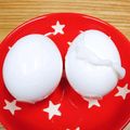 ゆき５'s cooksnap of when they made ゆで卵が気持ち良くツルリと剥ける茹で方.