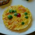 らびぃ☆☆'s cooksnap of when they made 離乳食～卵黄オムレツ～.