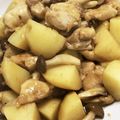 ayamiracle's cooksnap of when they made じゃがいもと鶏肉のガーリック醤油炒め♪.