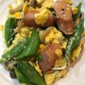ちはるき27's cooksnap of when they made スナップエンドウのソテー.