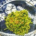 cokeちゃん's cooksnap of when they made 白だしで簡単☆豆苗ごま和え♪お弁当にも◎.