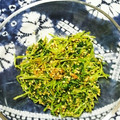 cokeちゃん's cooksnap of when they made 白だしで簡単☆豆苗ごま和え♪お弁当にも◎.
