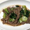 クックI6NLMD☆'s cooksnap of when they made 簡単！牛肉とチンゲン菜のオイスター炒め！.