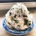 ☆あいちゃん's cooksnap of when they made 野沢菜としらす干しのおにぎり.