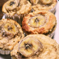 ameうめ's cooksnap of when they made 簡単 ＨＭでバナナマフィン.