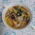 イチゴ、イチゴ。's cooksnap of when they made 小松菜と卵と野菜たっぷりコンソメスープ☆.