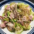 KOJIです's cooksnap of when they made ベーコン＆セロリのクリームパスタ.