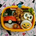 プーまま☆'s cooksnap of when they made ポケモン キャラ弁☆簡単.