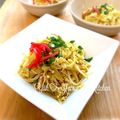 YUH♡ママ's cooksnap of when they made 簡単もやしカレー風味キノコ運動会お弁当に.