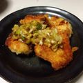 ぽちこ（マイ）'s cooksnap of when they made ジューシー油淋鶏(ユウリンチー).
