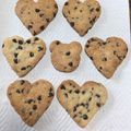 えみニャ's cooksnap of when they made カリカリさくさくチョコチップクッキー♡.