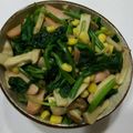 あーいーりー's cooksnap of when they made ほうれん草とエリンギのバター醤油炒め！.