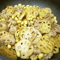☆すぬぴっぴ☆'s cooksnap of when they made 蓮根と豚肉と大豆の甘辛味噌炒め♥簡単☆.