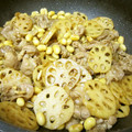 ☆すぬぴっぴ☆'s cooksnap of when they made 蓮根と豚肉と大豆の甘辛味噌炒め♥簡単☆.