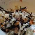 kiiroikuma's cooksnap of when they made セブンのひじき煮で♡炊き込みご飯.
