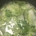 パンダ☆クック's cooksnap of when they made 丸鶏スープサラダ.