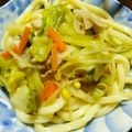 Μαｉ's cooksnap of when they made 【簡単ランチ】麺つゆdeあっさり焼うどん.