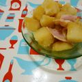 夢夢555's cooksnap of when they made じゃがいもとベーコンの煮ころがし.