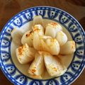 クック0YNH90☆'s cooksnap of when they made 丸ごとレンチン玉ねぎ♪ゴマ七味醤油味.