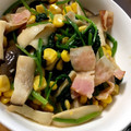 ラズベリーtea's cooksnap of when they made ほうれん草とエリンギのバター醤油炒め！.