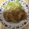 海ちゃん大好き♡'s cooksnap of when they made 生姜焼き☆.