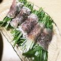 jcobssss's cooksnap of when they made 水菜の生ハム巻き.