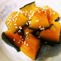 maritan★'s cooksnap of when they made レンジで簡単！付け合わせに！大学かぼちゃ.