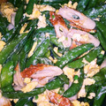 ハチそば粉's cooksnap of when they made 焼き竹輪とスナップエンドウのマヨポン炒め.