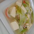 つっちーの嫁's cooksnap of when they made 白菜とお豆腐のかに風味あん.