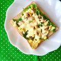 ふたごゆき's cooksnap of when they made ❁ツナとレタスとコーンのトースト❁.
