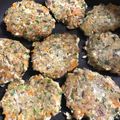 クックSQZP4F☆'s cooksnap of when they made さば缶で☆お魚ハンバーグ.
